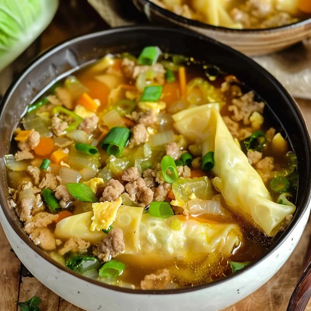 Quick & Easy Egg Roll Soup 4 Quick & Easy Egg Roll Soup