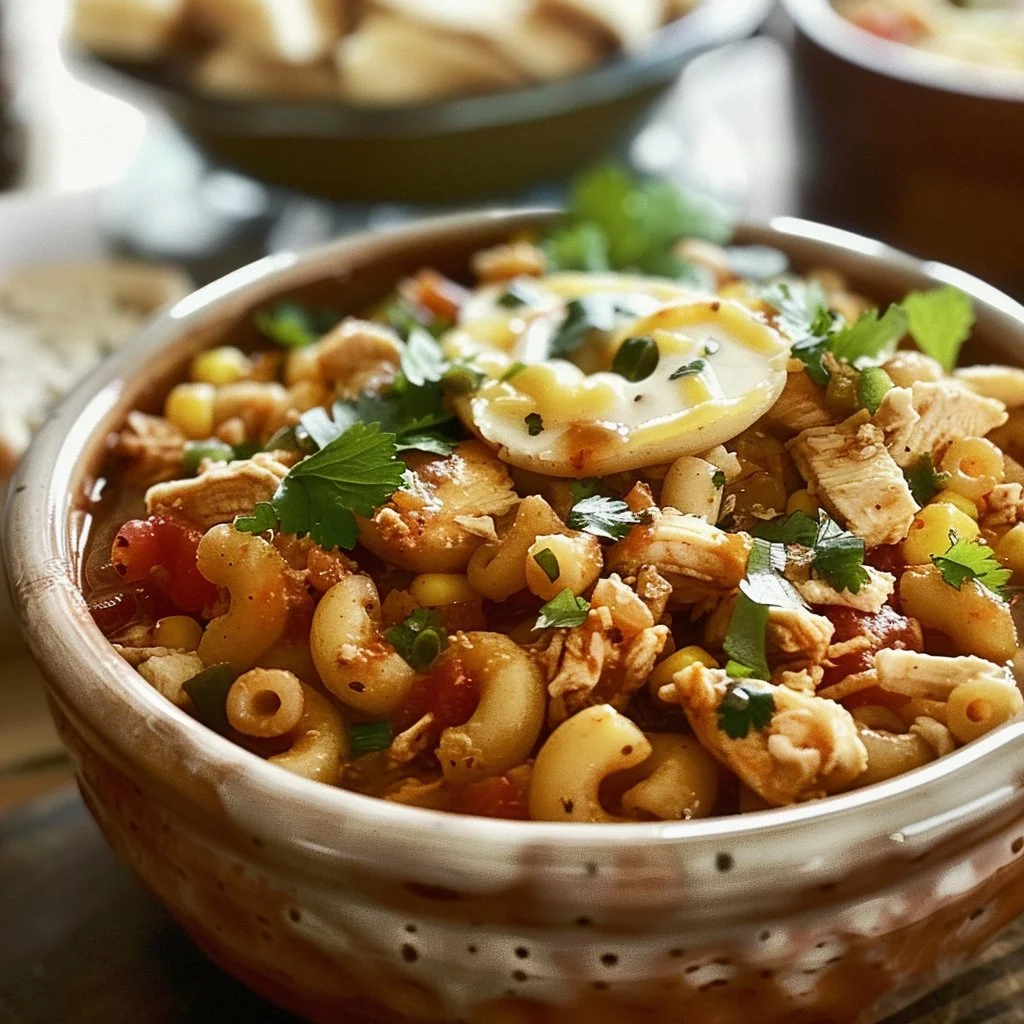 Southwest Chicken Chili Mac 4 Southwest Chicken Chili Mac