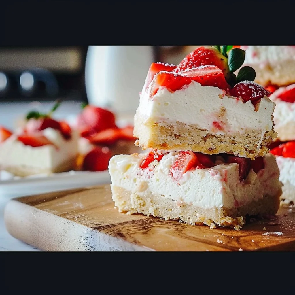 Strawberry Shortcake Bars 4 Strawberry Shortcake Bars