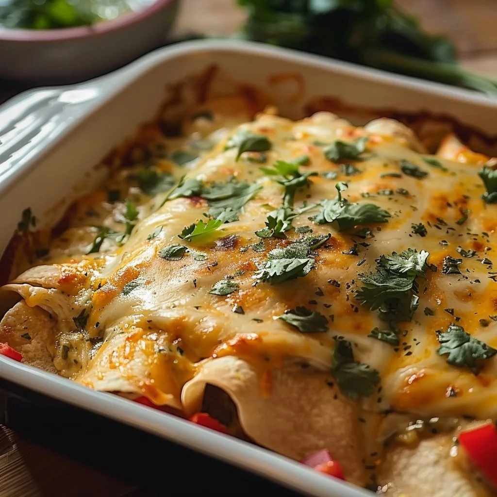 Swiss Chicken Enchiladas 4 Swiss Chicken Enchiladas