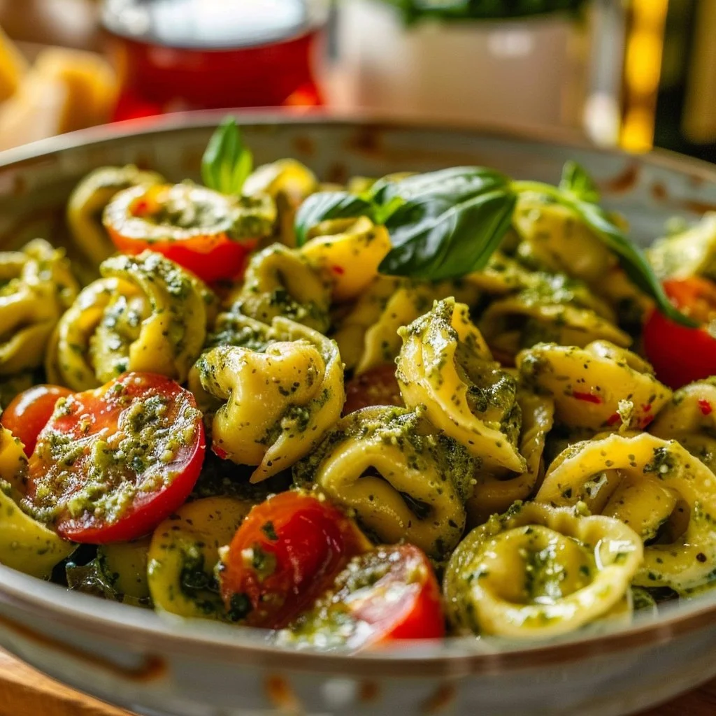 Tortellini Pesto Salad 4 Tortellini Pesto Salad