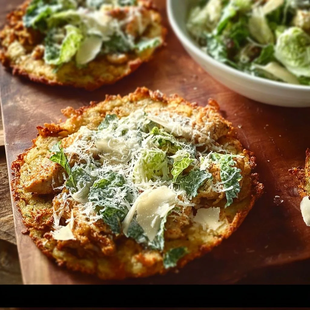 Canned Chicken Crust Pizza with Caesar Salad 4 Canned Chicken Crust Pizza with Caesar Salad
