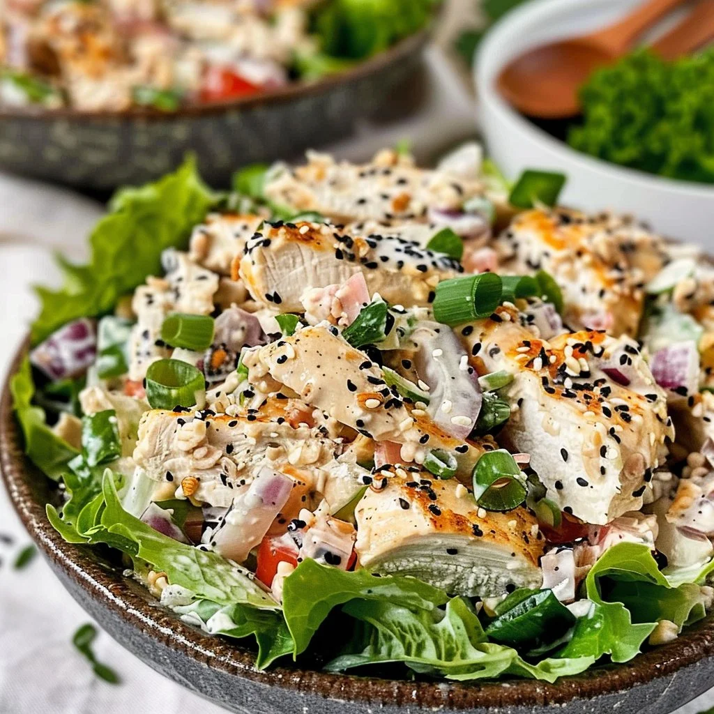 Creamy Keto Everything Bagel Chicken Salad 4 Creamy Keto Everything Bagel Chicken Salad