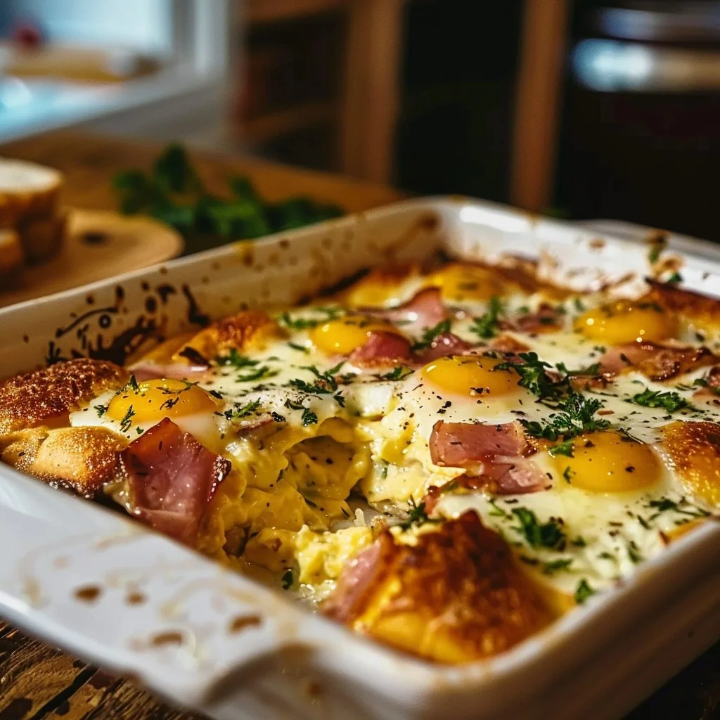 Eggs Benedict Casserole 4 Eggs Benedict Casserole
