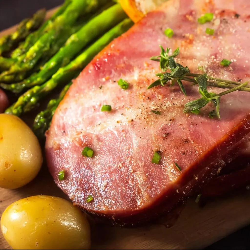 Low Carb Easter Sheet Pan Ham Dinner 4 Low Carb Easter Sheet Pan Ham Dinner