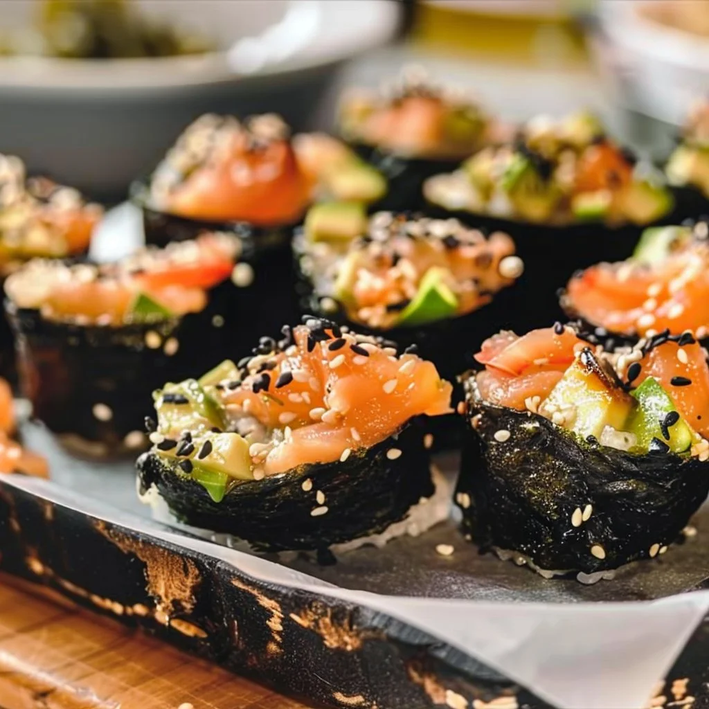 Simple Keto Sushi Bites 4 Simple Keto Sushi Bites