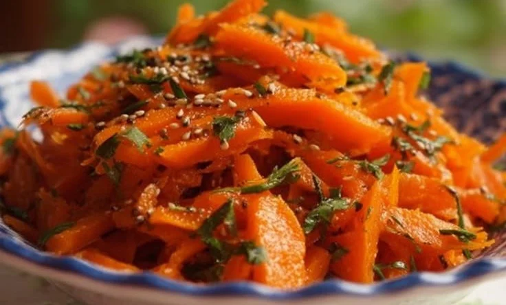 Spicy Korean Carrots 4 Spicy Korean Carrots