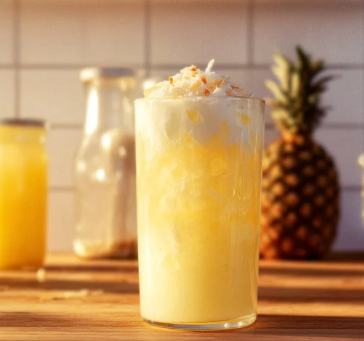 Coconut Pineapple Italian Soda 4 Coconut Pineapple Italian Soda