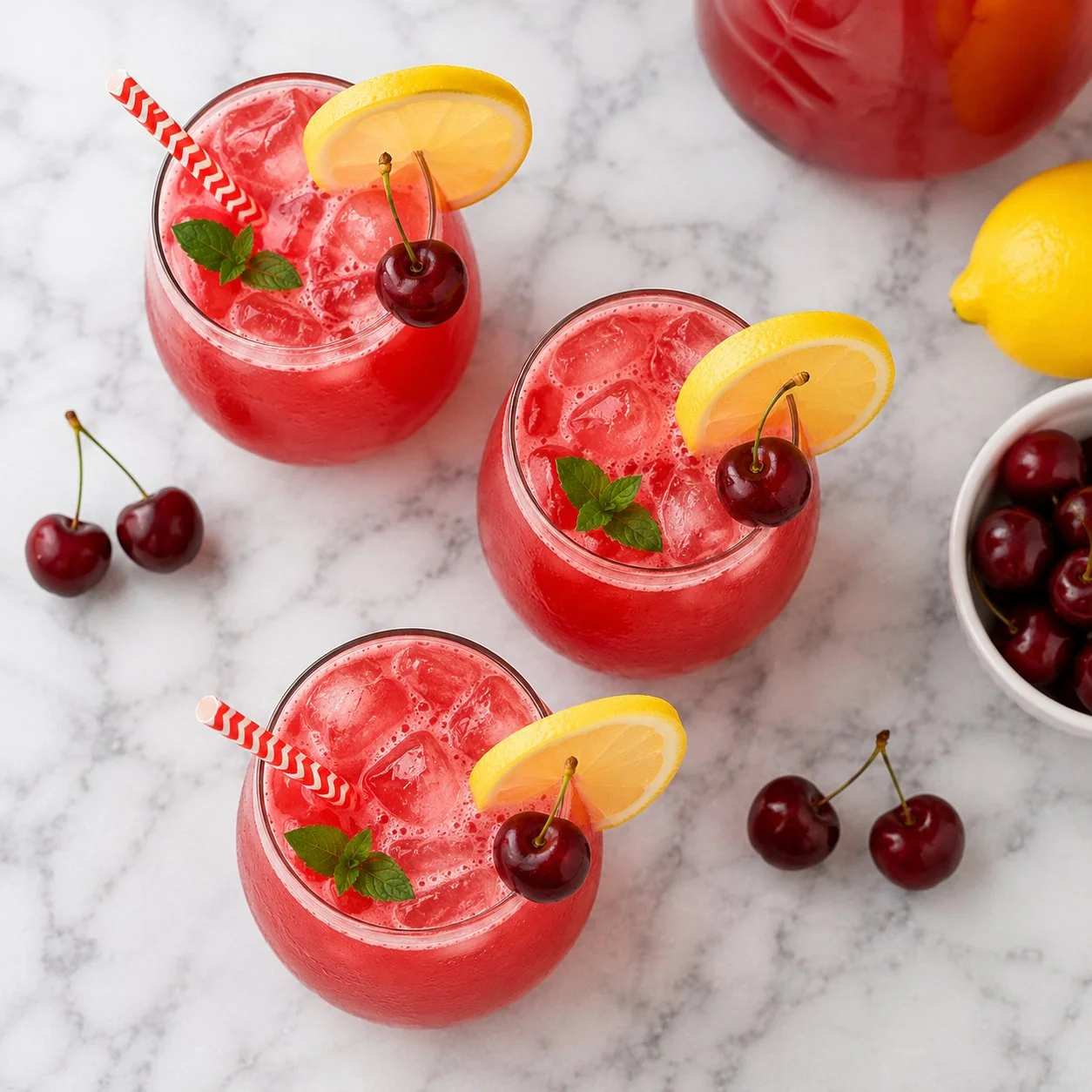 Homemade Cherry Lemonade 4 Homemade Cherry Lemonade