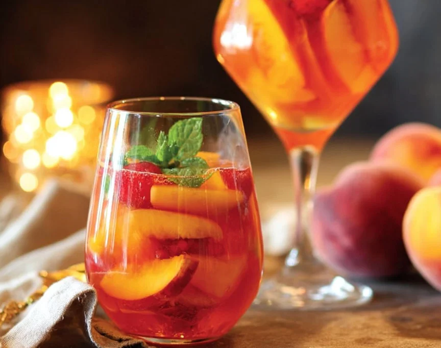 Peach Sangria Recipe 4 Peach Sangria Recipe
