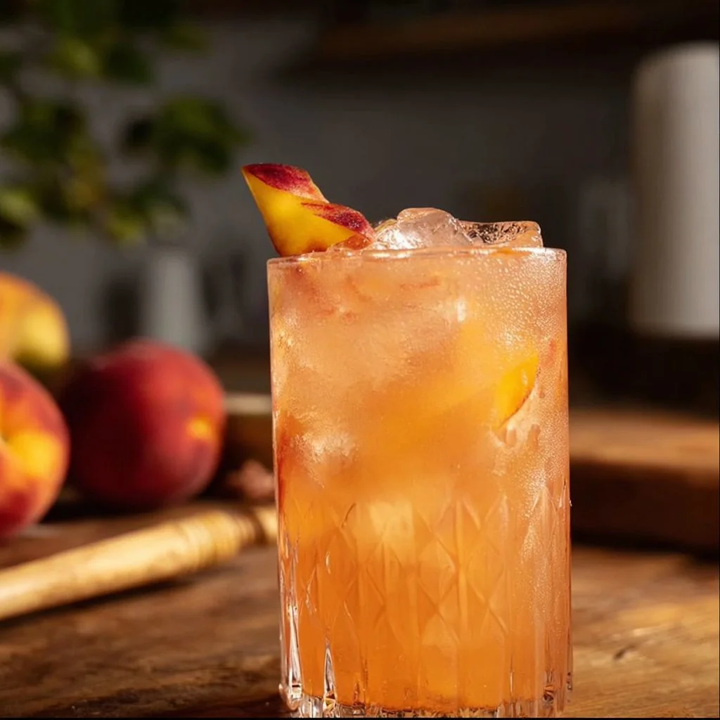 Peach Vodka Fizz 4 Peach Vodka Fizz