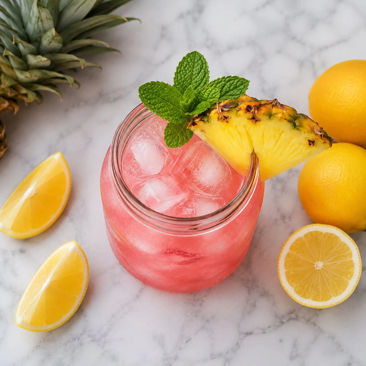 Pineapple Pink Lemonade Drink: Chill Out with This Refreshing Twist 4 Pineapple Pink Lemonade Drink: Chill Out with This Refreshing Twist