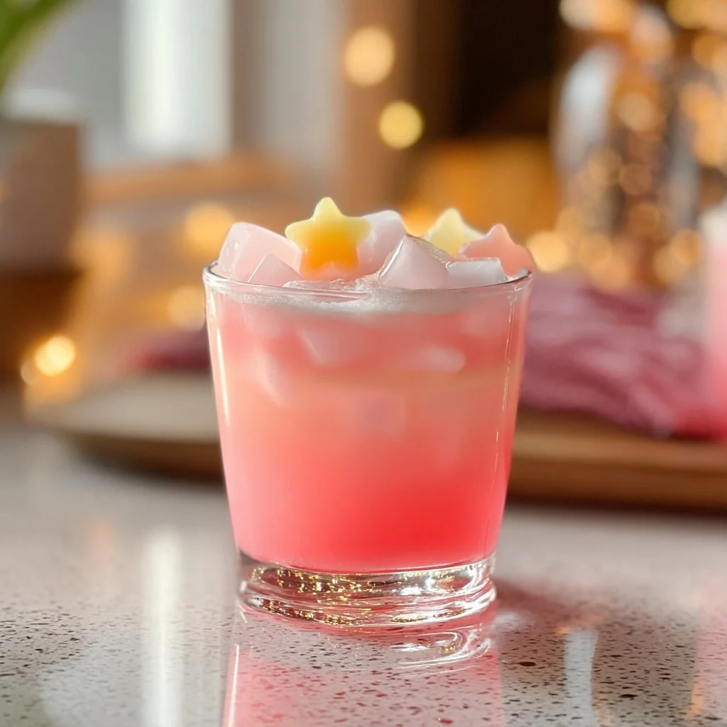 Pretty in Pink Starburst Mocktail 4 Pretty in Pink Starburst Mocktail