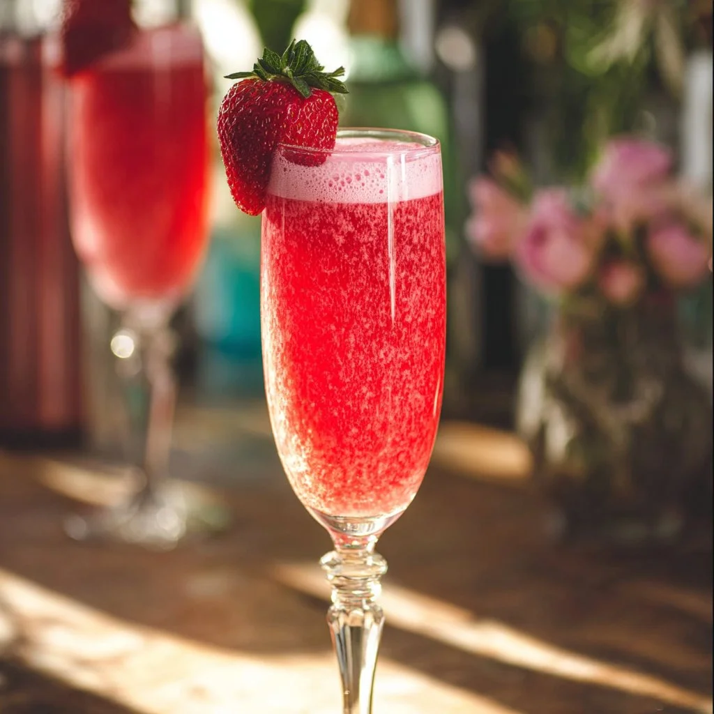 Strawberry Mimosa 4 Strawberry Mimosa