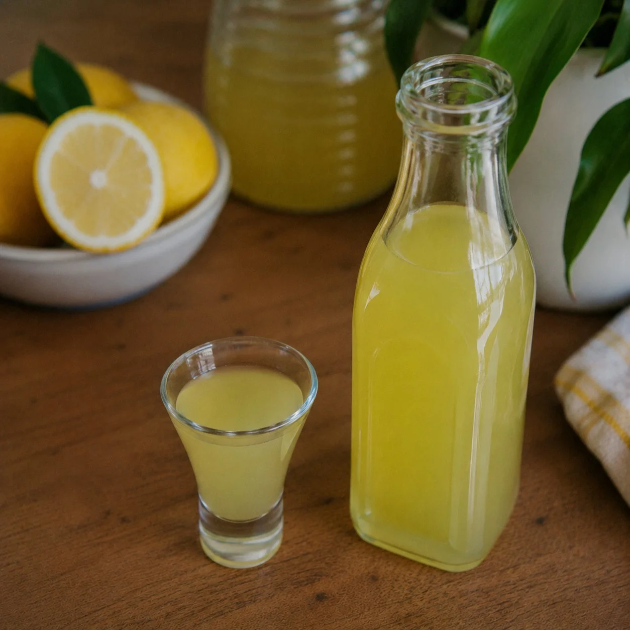 3 Ingredient Non-Alcoholic Limoncello 5 3 Ingredient Non-Alcoholic Limoncello