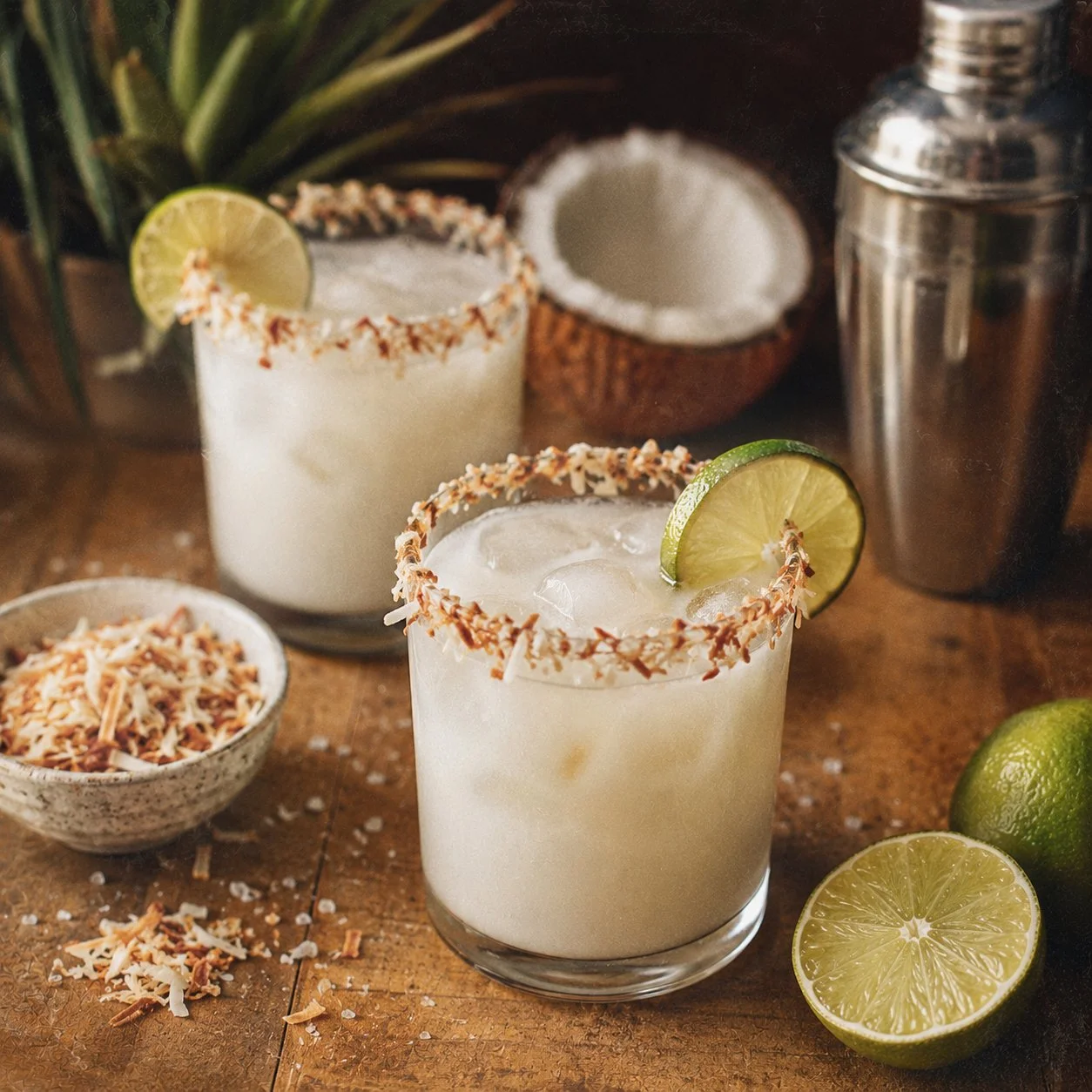 Coconut Margarita 4 Coconut Margarita
