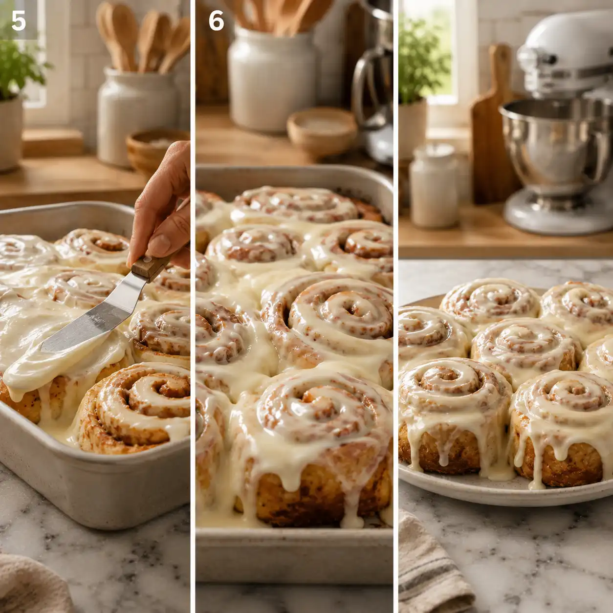 The Ultimate Cinnamon Roll Icing Recipe for Perfectly Sweet Treats 11 cinnamon roll icing recipe final dish