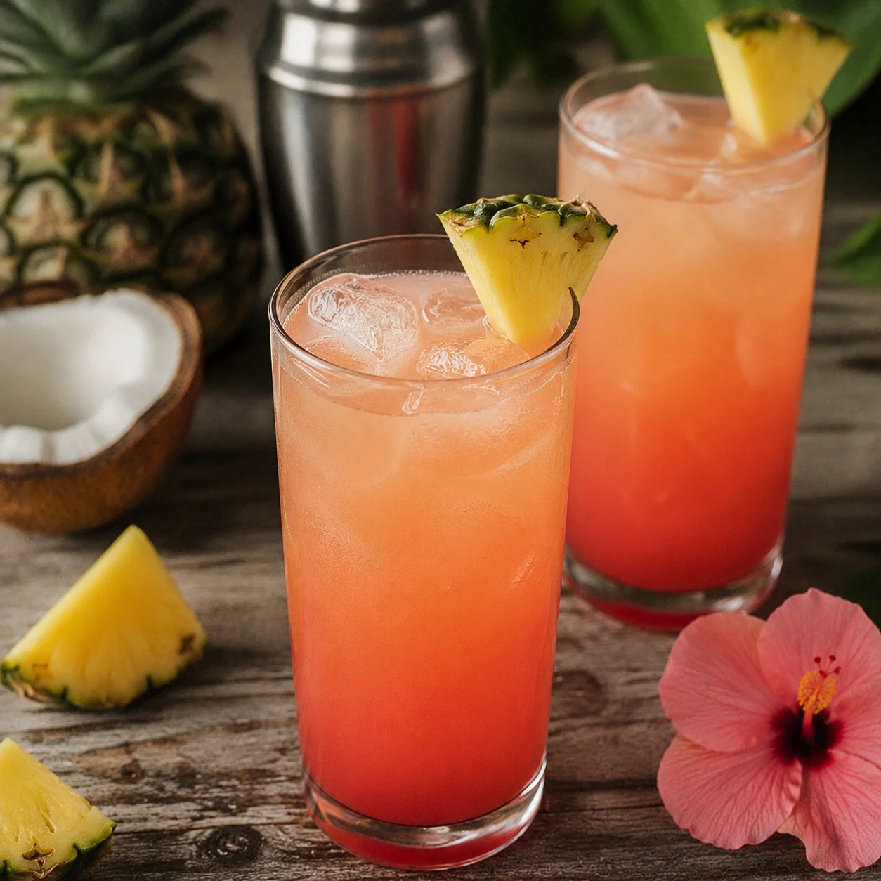 Tropical Bay Breeze Cocktail 4 Tropical Bay Breeze Cocktail