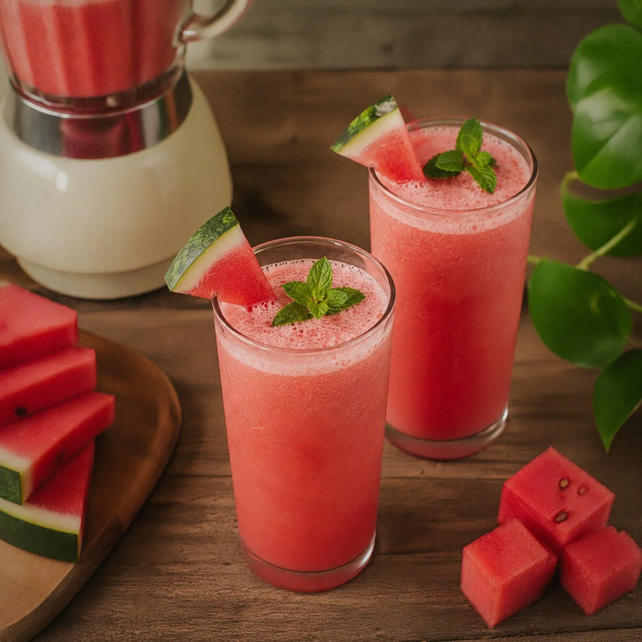 Watermelon Smoothie 4 Watermelon Smoothie