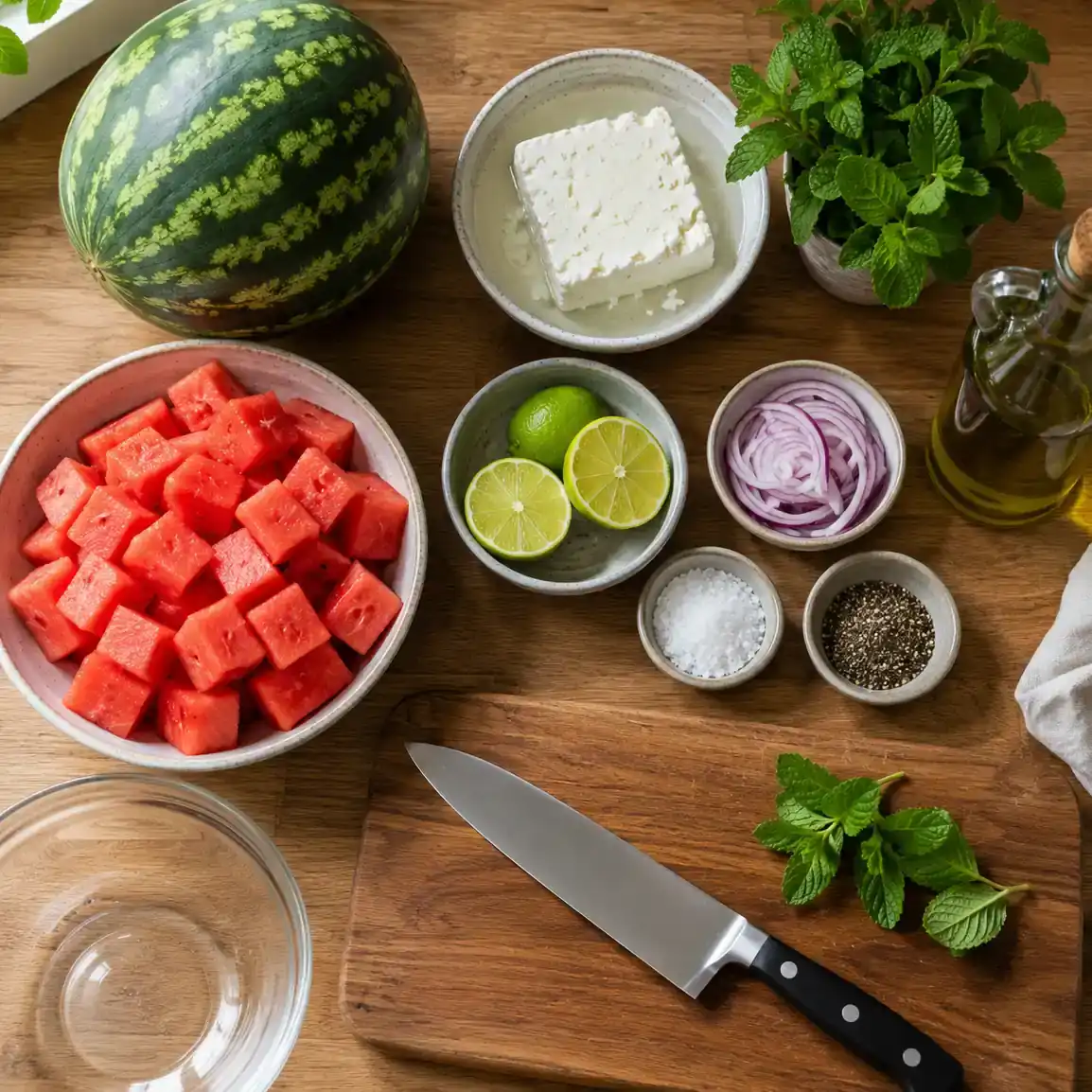 6 Secrets to the Perfect Watermelon Salad Recipe 8 watermelon salad recipe ingredients
