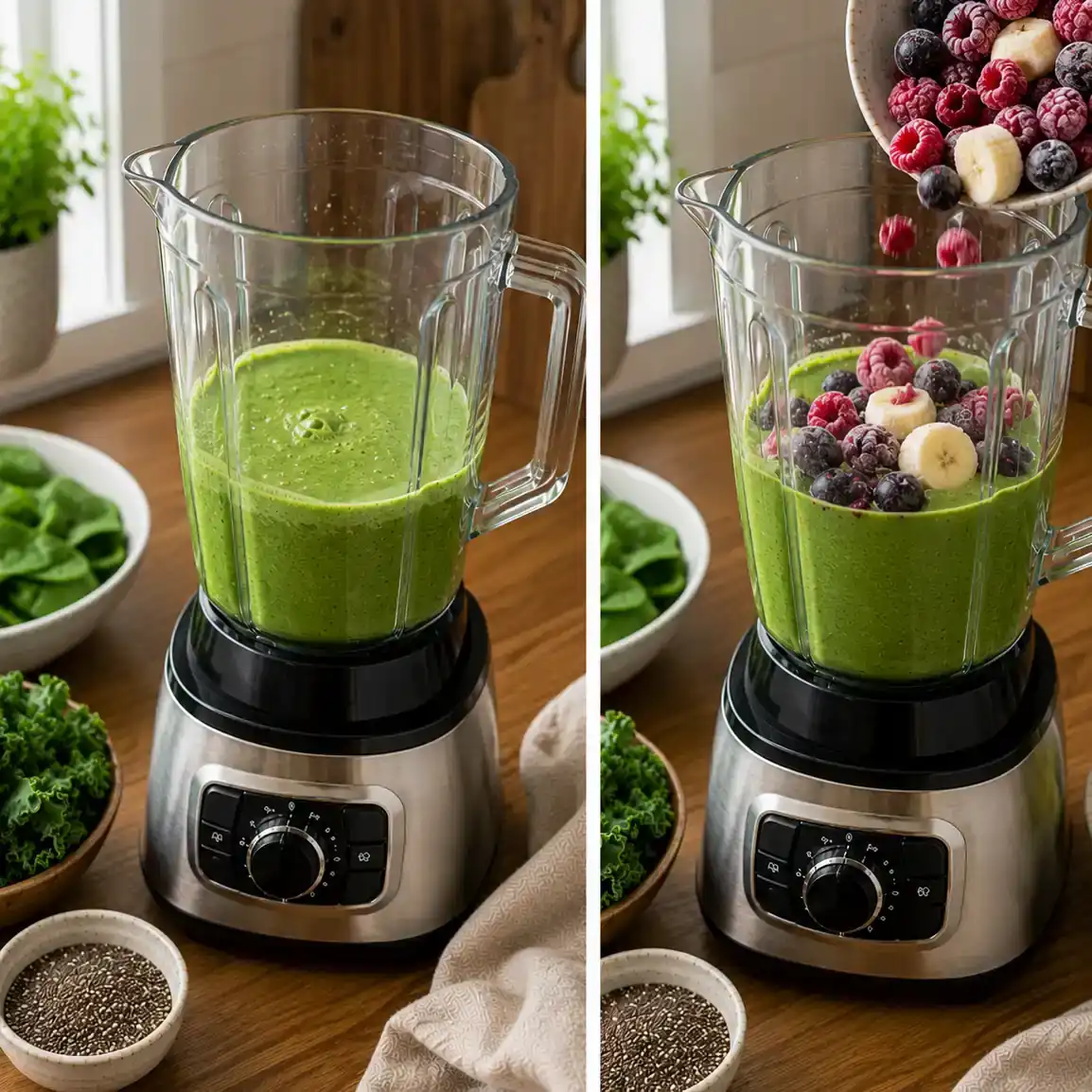 7 Ways to Make the Perfect Healthy Green Smoothie for Your Daily Routine 9 healthy green smoothie final dish
