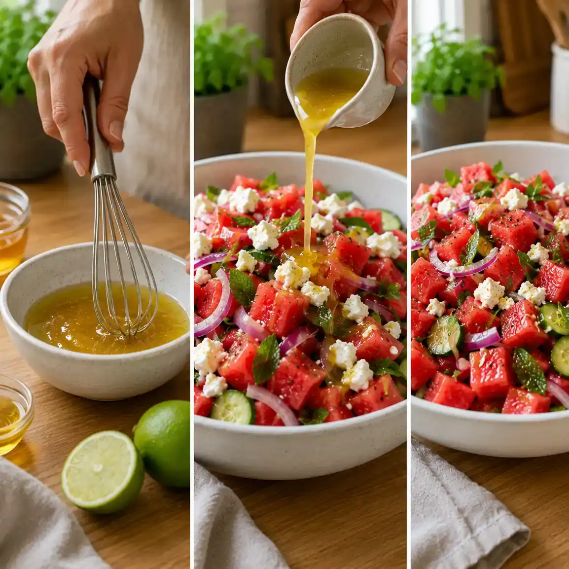 4 Easy Ways to Make the Perfect Feta Watermelon Salad Recipe 11 feta watermelon salad recipe final dish