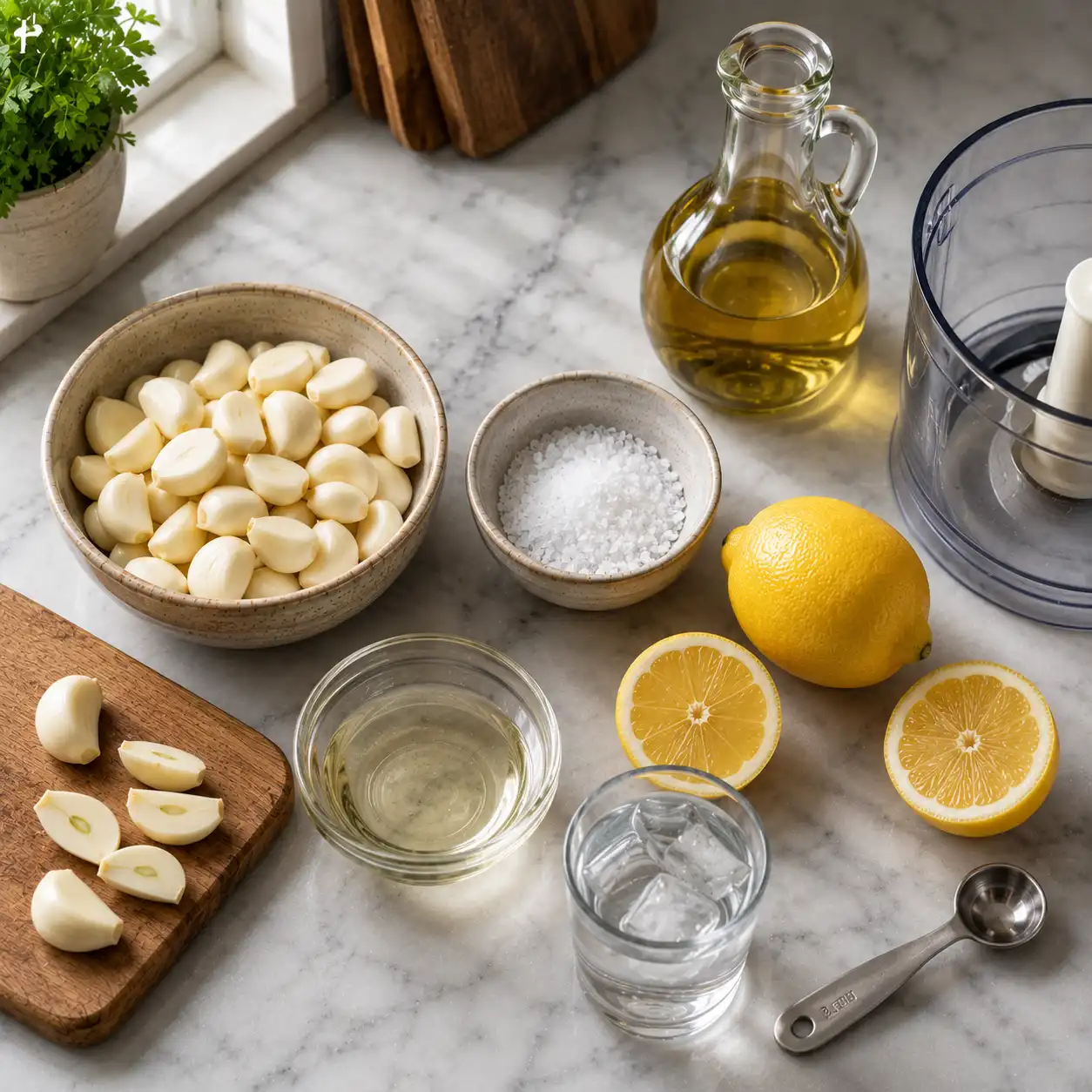 4 Ways to Make the Perfect Toum at Home 8 toum ingredients