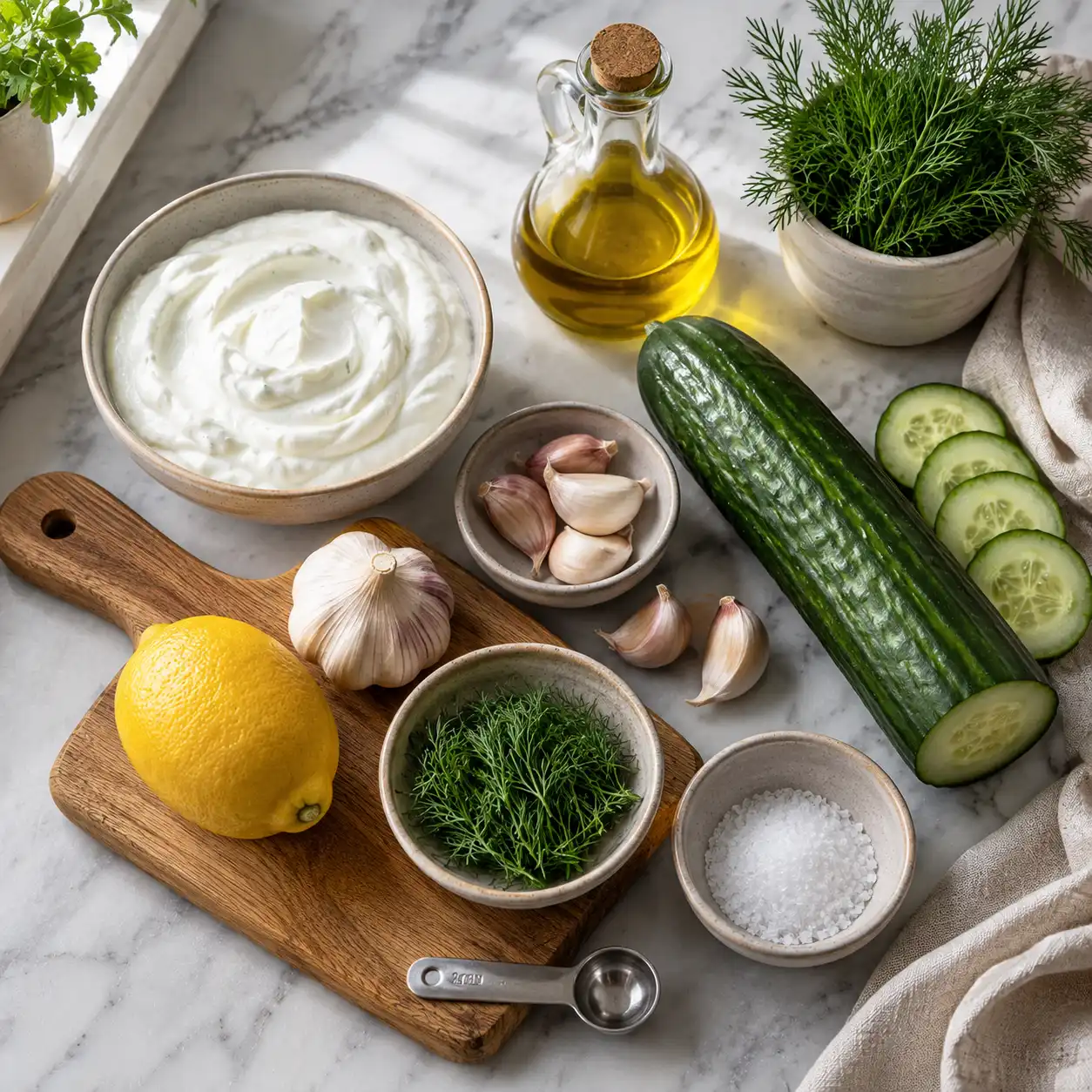 How to Make the Best Authentic Tzatziki Recipe at Home 8 tzatziki recipe ingredients