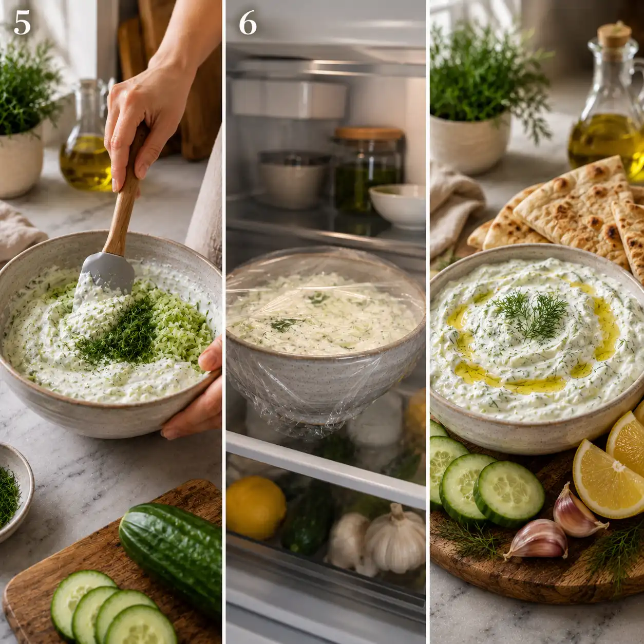 How to Make the Best Authentic Tzatziki Recipe at Home 11 tzatziki recipe final dish