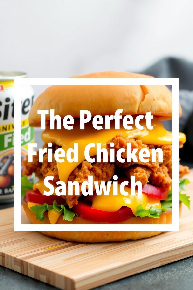 fried chicken sandwich