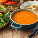 A vibrant spread of various lunch foods.