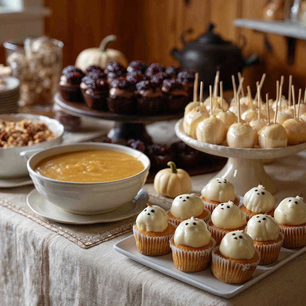 halloween food table