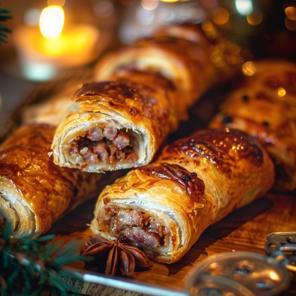 Christmas Sausage Rolls