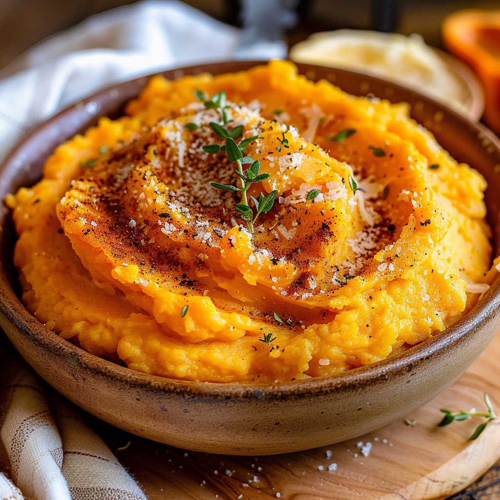 Creamy Mashed Sweet Potatoes