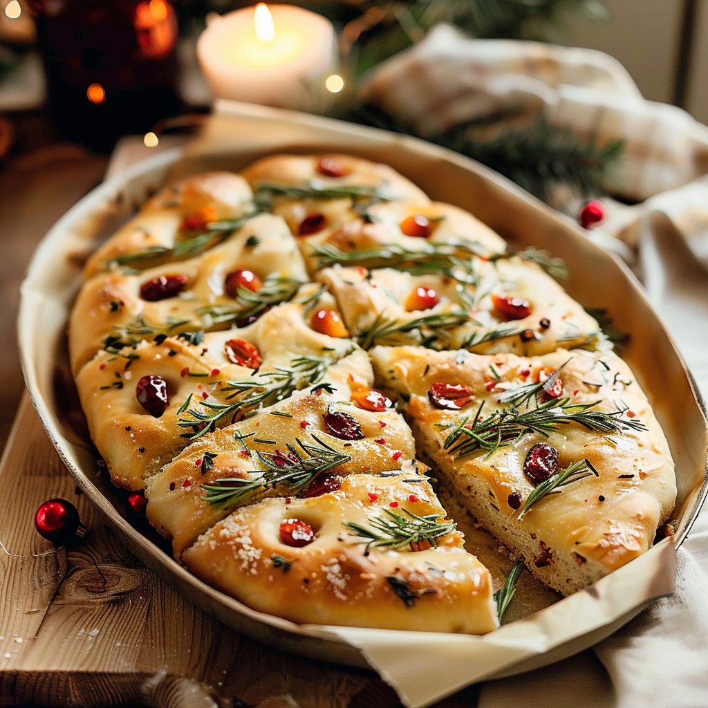 Christmas Tree Focaccia: A Festive and Delicious Holiday Bread