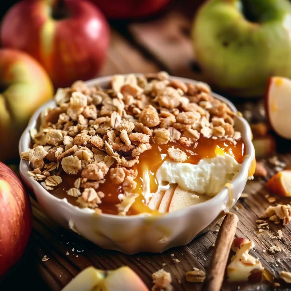 Caramel Apple Cheesecake Dip