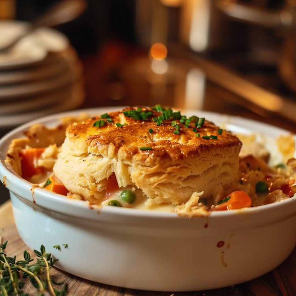 Red Lobster Biscuit Chicken Pot Pie