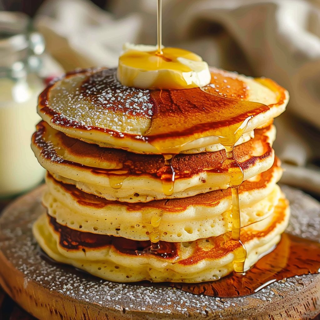 Fluffy Pancakes Recipe for Perfectly Soft and Airy Breakfast