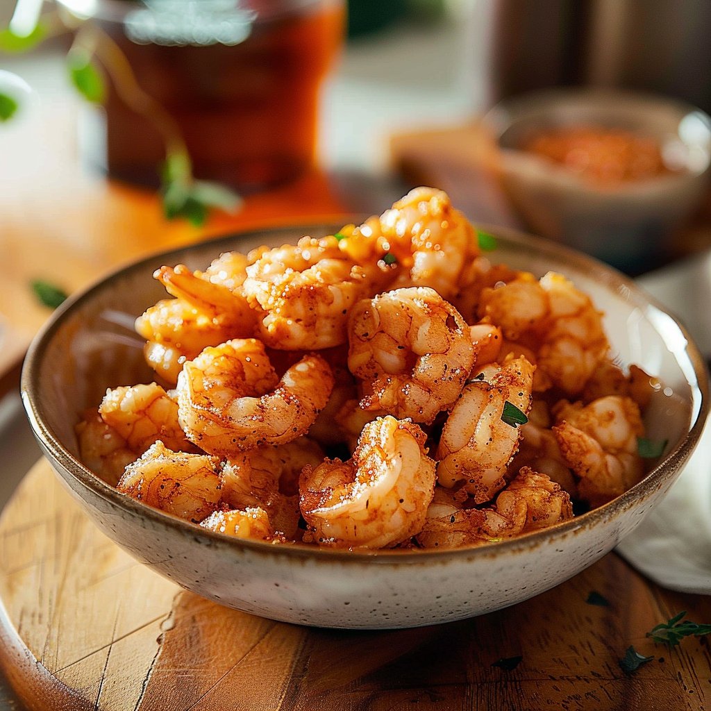 Crispy Popcorn Shrimp