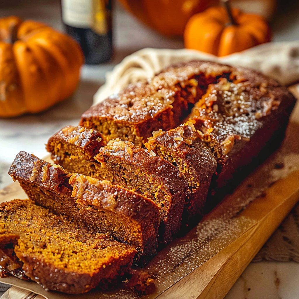 Tender Pumpkin Bread - wineandcookie