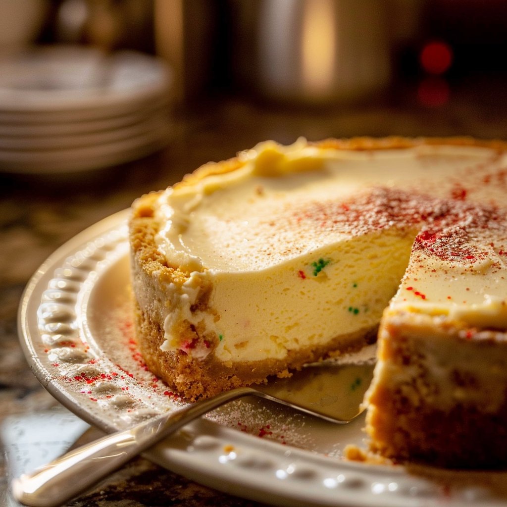 Sugar Cookie Cheesecake