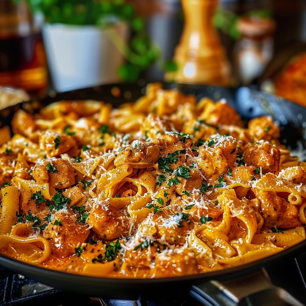 Cowboy Butter Chicken Pasta