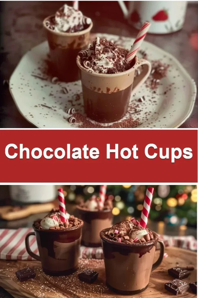 Delicious Chocolate Hot Cups served in a cozy mug for a warm treat