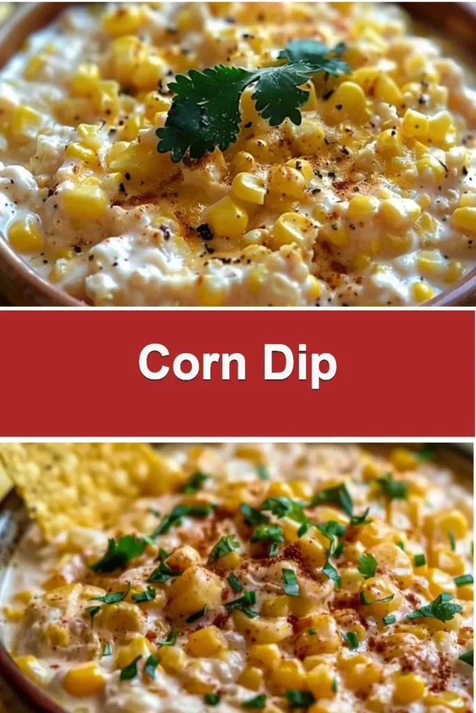 Delicious corn dip served in a bowl, perfect for appetizers and parties.