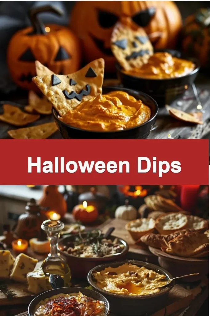 Delicious Halloween dips for spooky party snacks and festive gatherings