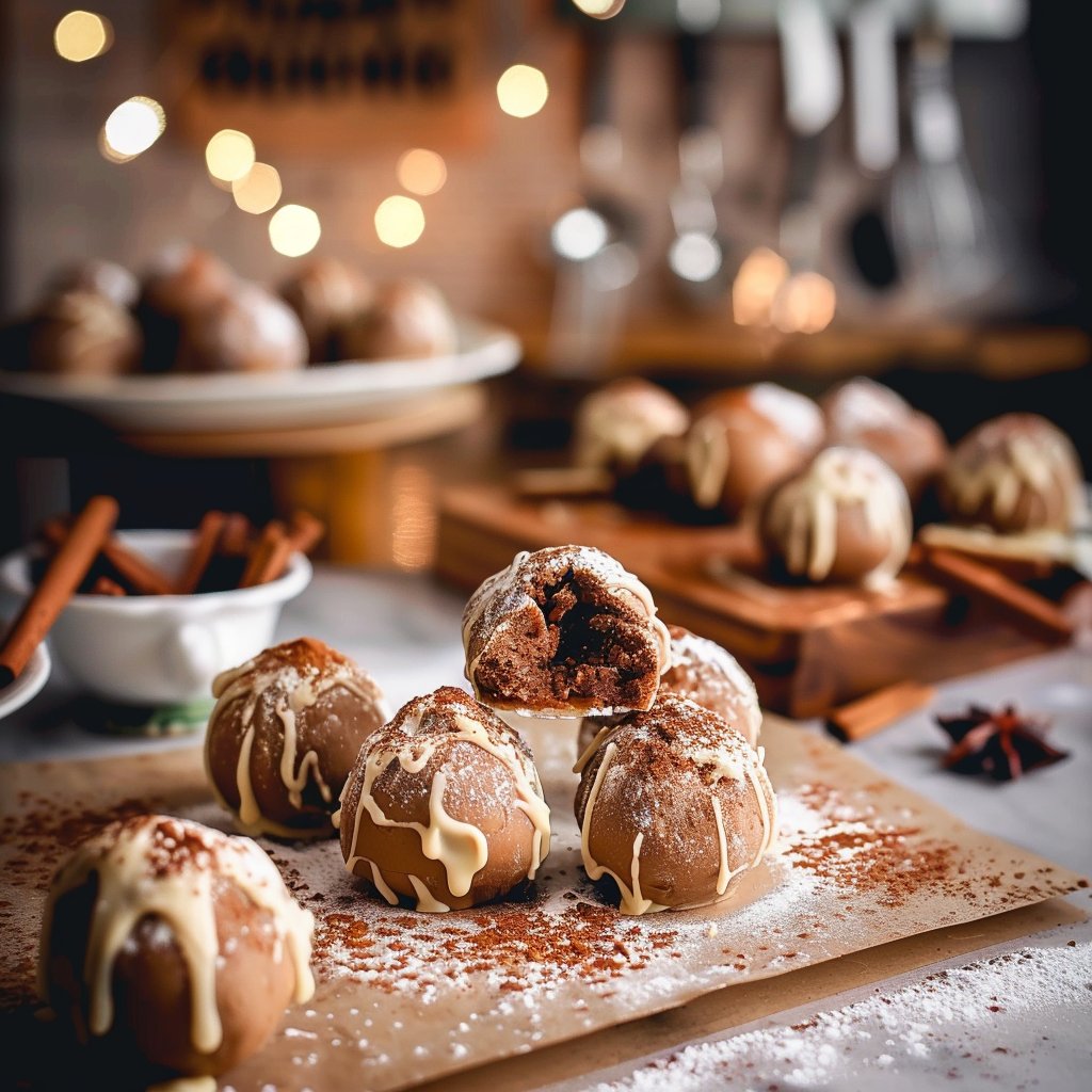 Gingerbread Truffles