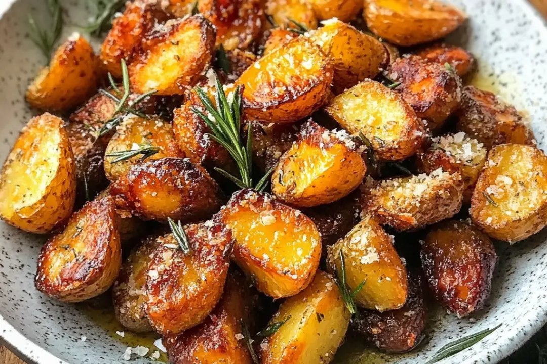 Crispy Roast Potatoes with Rosemary and Garlic