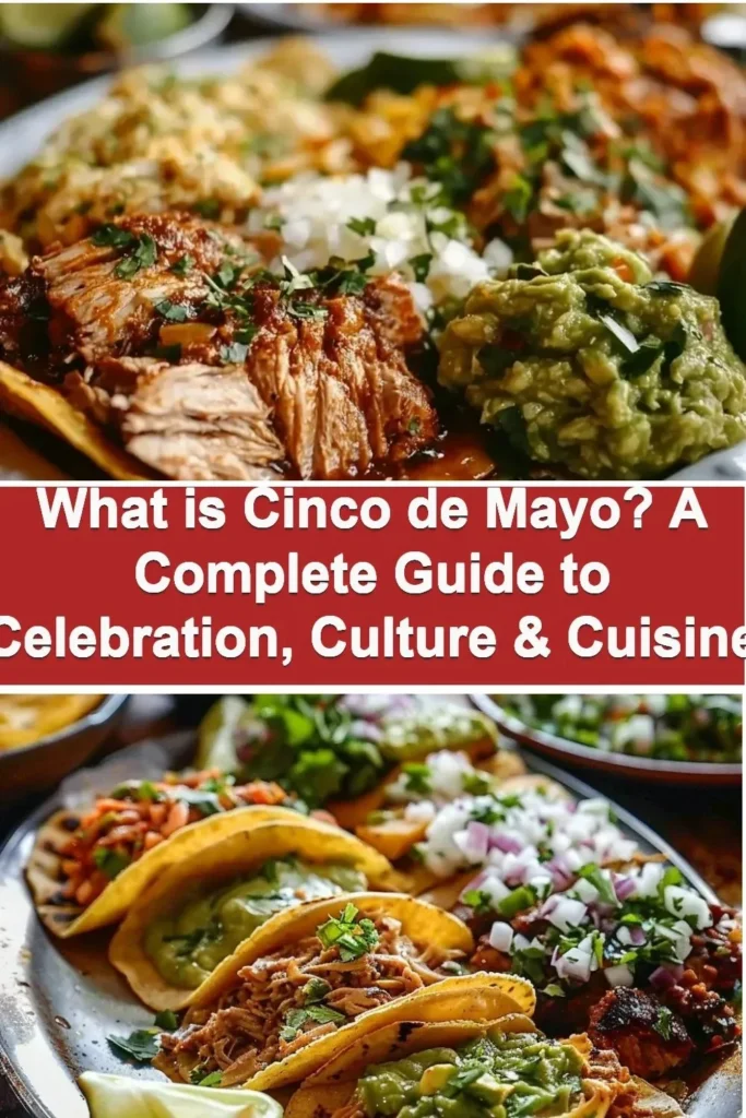 Celebrating Cinco de Mayo with traditional dishes and festive decorations.
