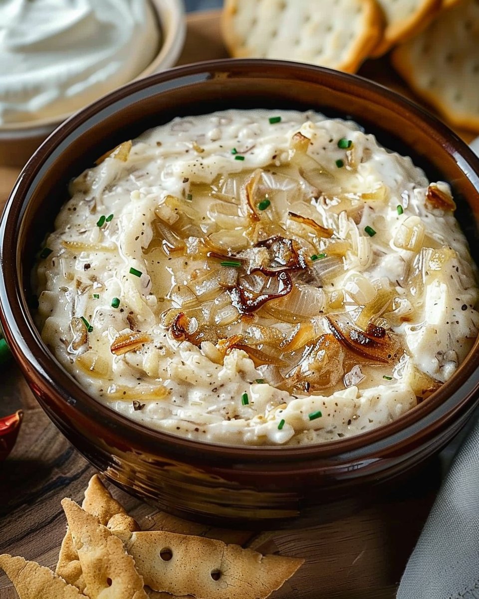 Easy Cottage Cheese Onion Dip