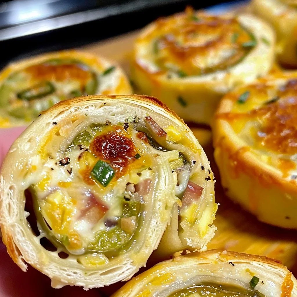 Best jalapeno popper pinwheels served on a platter